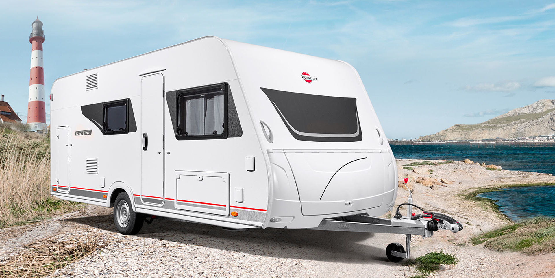 Der Wohnwagen BÜRSTNER PREMIO IC-LINE 2024.